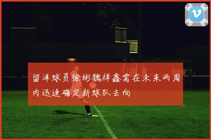 留洋球员徐彬魏祥鑫需在未来两周内迅速确定新球队去向